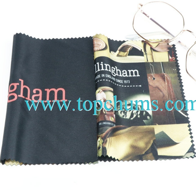 Full-Color Printed Eyeglass Cleaning Cloth lens cloth custom logo