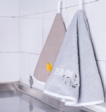 hanging dish towel