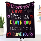 fleece  blanket full cover printed