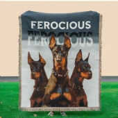 Custom Woven Tapestry Blanket with Photo