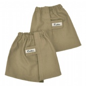 Hiking Hunting Safari Canvas Ankle Gaiters boot savor Hook & Loop Fastener