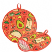 Microwaveable Fabric Tortilla Keeper Holder Keeps Warm
