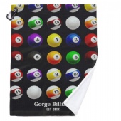 Custom logo  billiard towel