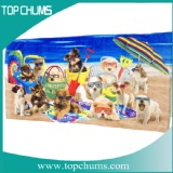 personalized kids beach towel bt0335 dog