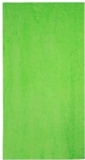 solid lime green beach towel