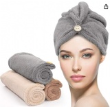 Super Absorbent Hair Towel Wrap Hair Turban Towel