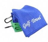 embroidered golf towel