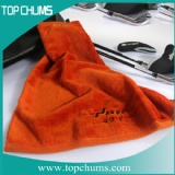 red golf towel